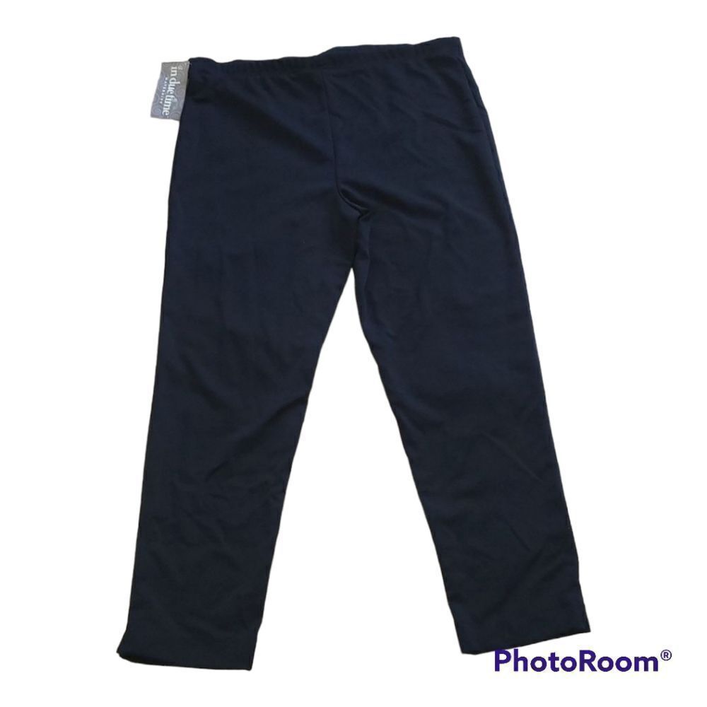 In Due Time Black Stretchy Maternity Pants